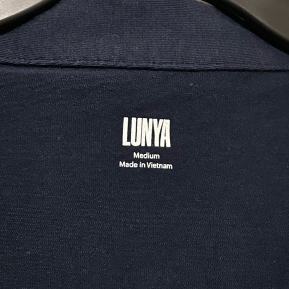 Lunya Slumberknit Essential Button Down Pant Set - Picture 8 of 11